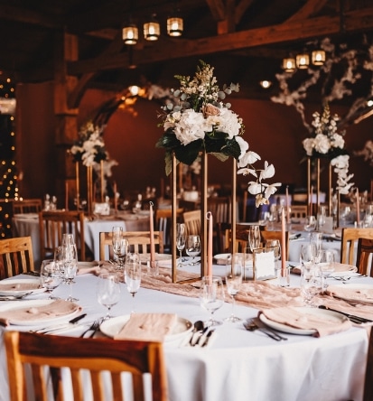 Svatby a dekorace v Resortu Mlýn Černovice